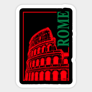 Rome, Italy Colosseum Sticker